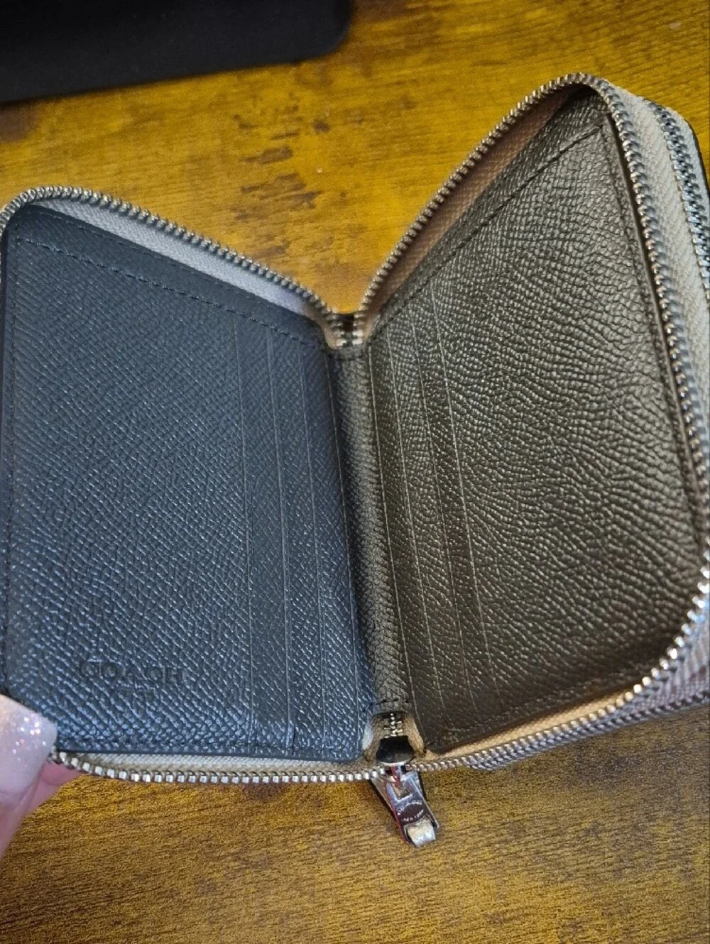 Coach compact double